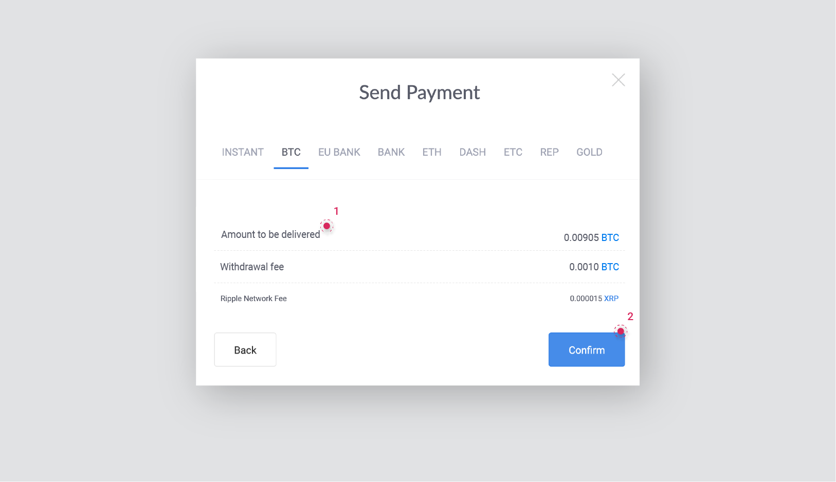 send crypto without wallet